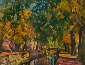 Kanava Potsdamissa, vuodelta 1926 tekijältä Ulrich Hubner