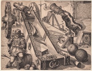Tykistön tykki, 1636 tekijältä Ulrich von Cranach