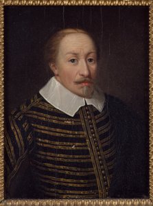 Charles IX roi de Suede - Muotokuva Ruotsin kuninkaan Kaarle IX:stä (1550-1611), Pasch, Ulrika Fredrika (1735-1796). Öljy puulle. Mitat: 21 x 15 cm. Tukholman kansallismuseo