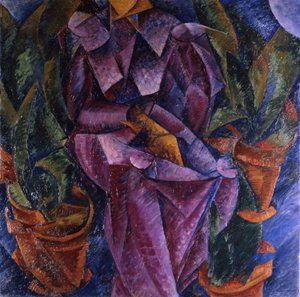Spiraalikoostumus, 1913 tekijältä Umberto Boccioni