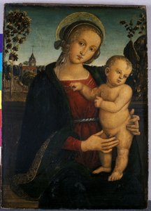Madonna ja lapsi, 1500 (tempera puulla)