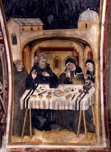 Viimeinen tapaaminen 06/02/547 Sainte Benedict of Nursie ja hänen sisarensa Sainte Scolastiquen välillä