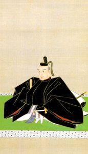 秋 元 喬 知 の 肖像。 tekijältä Unbekannt