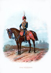 10. husaarit, 1889 tekijältä Unbekannt