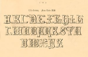 13. vuosisadalla. Latinalaisesta MS.:stä, 1862 tekijältä Unbekannt