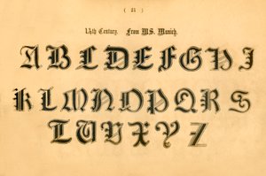 1300-luku. MS:stä. München, 1862 tekijältä Unbekannt
