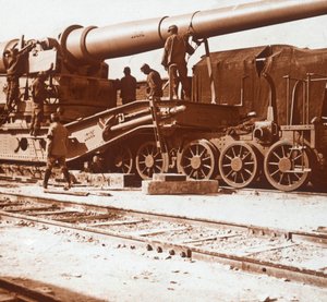 370 rautatiease nimeltä Louise, Mailly, Pohjois-Ranska, c1914-c1918 tekijältä Unbekannt