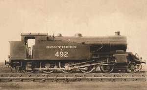 4.8.2. Tankkimoottori nro E. 492, 1900-luvun alku. tekijältä Unbekannt