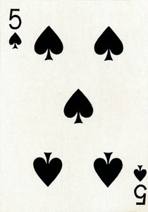 5 Spades Goodall & Son Ltd.:n pelikorttipakasta, 1940 tekijältä Unbekannt