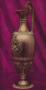 20 karaatin kultaampulla tai voiteluastia Magdalenan kuvalla, 1803 tekijältä Unbekannt