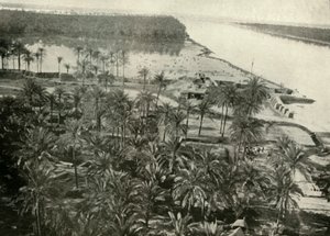 Brittiläinen kanta Tigris-joella, 1919. tekijältä Unbekannt