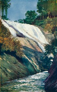 Cascade to Tijuca, Rio, 1914 tekijältä Unbekannt