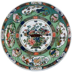 Kiinalainen posliiniastia Kang-he-kaudelta, 1600-luvulta 1903 tekijältä Unbekannt