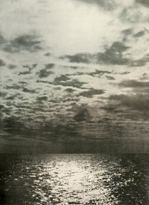 Pilviefekti ennen kuin meri jäätyi, c1908, 1909 tekijältä Unbekannt
