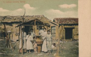 Kuubalainen maalaisperhe, 1908 tekijältä Unbekannt