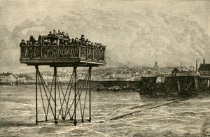 Utelias vierivä silta, 1882. tekijältä Unbekannt
