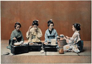 Ruokasali, c1890 tekijältä Unbekannt