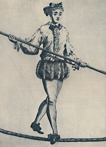Kuuluisa 1700-luvun köysikävelijä, 1942 tekijältä Unbekannt