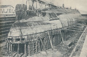 Hieno suoritus osittain suoritettuna. Leonardo da Vinci lepää kuivatelakalla, 1936 tekijältä Unbekannt