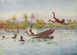 Virtahepometsästys Keski-Afrikassa, 1924 tekijältä Unbekannt