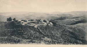 Kafir Kraal - Zulumaa, 1900-luvun alku. tekijältä Unbekannt