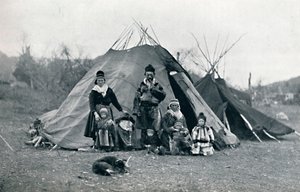 Lapin leiri, 1912 tekijältä Unbekannt