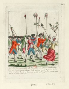 Ikimuistoinen päivä Versaillesissa, 1789, 1789. tekijältä Unbekannt