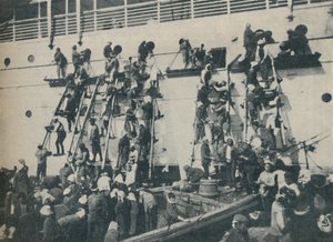 Uusi pinnoitusmenetelmä Yokohaman satamassa, 1936 tekijältä Unbekannt