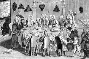 Seurakunnan juhla, 1741 tekijältä Unbekannt