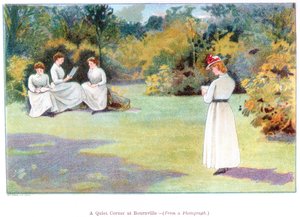 Hiljainen kulma Bournvillessä, 1892. tekijältä Unbekannt