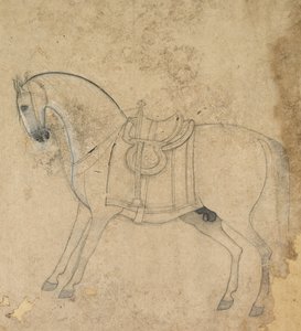 Satulahevonen, n. 1750. tekijältä Unbekannt