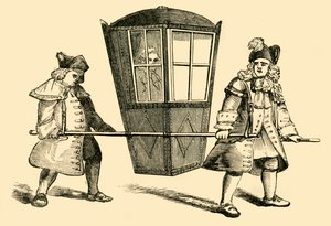 Sedan-tuoli, 1881. tekijältä Unbekannt