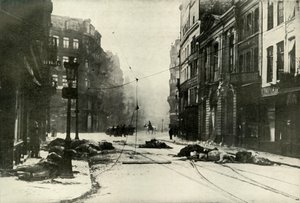 Street Lillessä, 1919. tekijältä Unbekannt