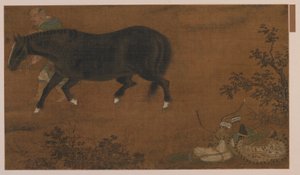 Tartari, hänen hevosensa ja varusteensa, Ming-dynastia, 1368-1644. tekijältä Unbekannt