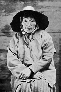 Tlingit-nainen Alaskasta, 1912 tekijältä Unbekannt