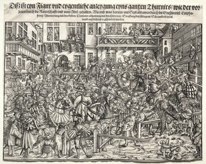 Turnaus, 1500-luku. tekijältä Unbekannt