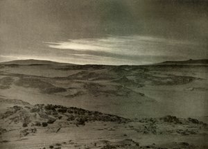 Näkymä pohjoiseen, kohti kuolevaa aurinkoa, maaliskuussa 1908, 1909. tekijältä Unbekannt