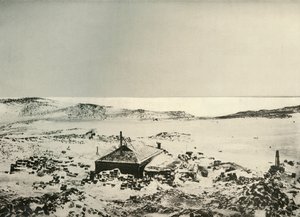 Näkymä mökistä pohjoiseen., c1908, 1909. tekijältä Unbekannt