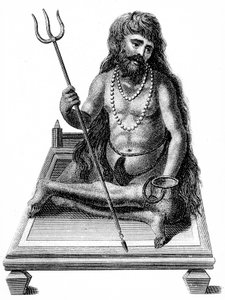 Joogi meditoi, 1811 tekijältä Unbekannt
