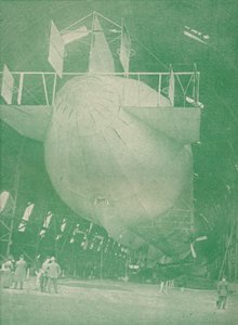 Zeppelin kotona, 1917 1919 tekijältä Unbekannt