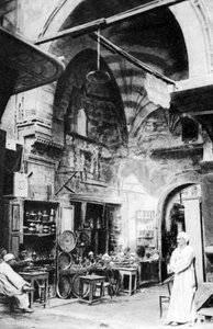 Basaari Kairossa, Egyptissä, 1920-luku tekijältä Unbekannt