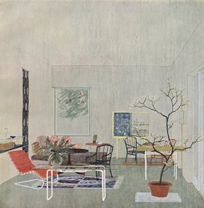 Wienin Georg Steinklammerin suunnittelema Gartenraum, 1935 tekijältä Unbekannt