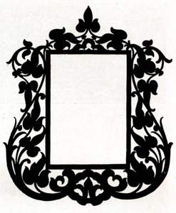 Suunnittelu kuvakehykselle nimeltä Aesthetic, 1898 tekijältä Unbekannt
