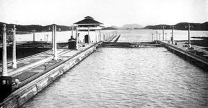 Panaman kanavan sulku, Panama, 1926 tekijältä Unbekannt