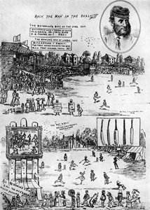 Muisto James Southertonin etukrikettiottelusta, 1800-luku 1912 tekijältä Unbekannt