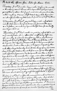 Sivu John Newtonin päiväkirjasta, 1750-1754 1965 tekijältä Unbekannt