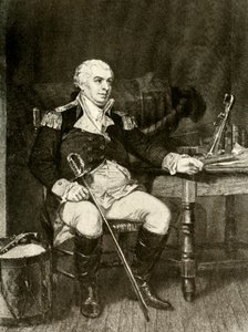 Muotokuva Commodore Barrysta Yhdysvaltain laivastosta, c1780, 1937. tekijältä Unbekannt