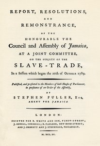 Esitys orjakaupan aiheesta, 1789 1965 tekijältä Unbekannt