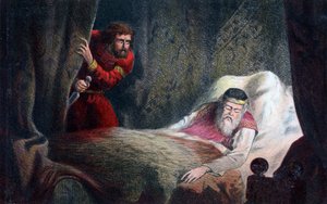 Kohtaus Macbethistä, 1600-luvulta tekijältä Unbekannt