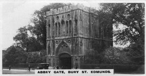 Abbey Gate, Bury St Edmunds, Suffolk, 1920-luku tekijältä Unbekannt